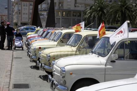 Alrededor de 40 Seat 600 procedentes de distintos puntos de España recorren estos días las...